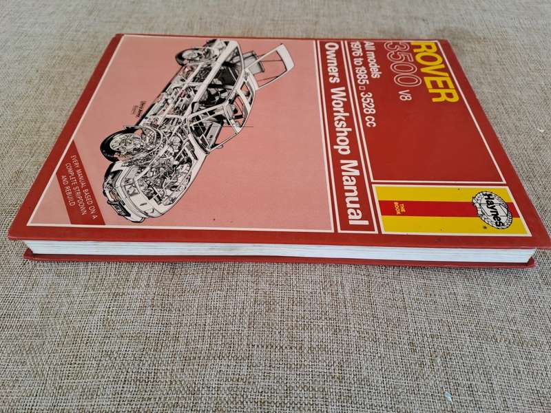 Rover 3500 V8  1976 to 1985 Owners Workshop Manual - Haynes