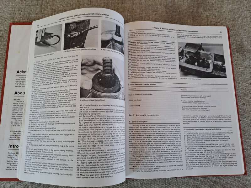 Rover 3500 V8  1976 to 1985 Owners Workshop Manual - Haynes