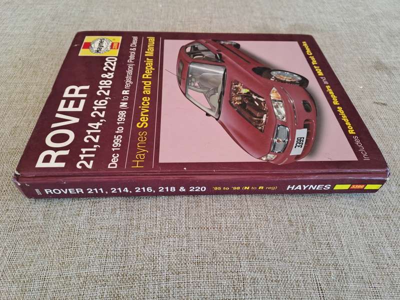 Rover 200 Series Dec 1995 to 1998 Petrol & Diesel Service and Repair Manual - Haynes