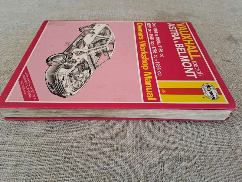 Vauxhall Astra & Belmont Oct 1984 to 1988 Owners Workshop Manual - Haynes