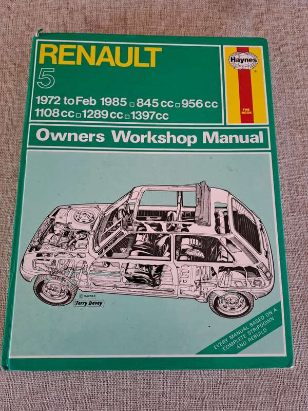Renault 5 - 1972 to Feb 1985 Owners Workshop Manual - Haynes