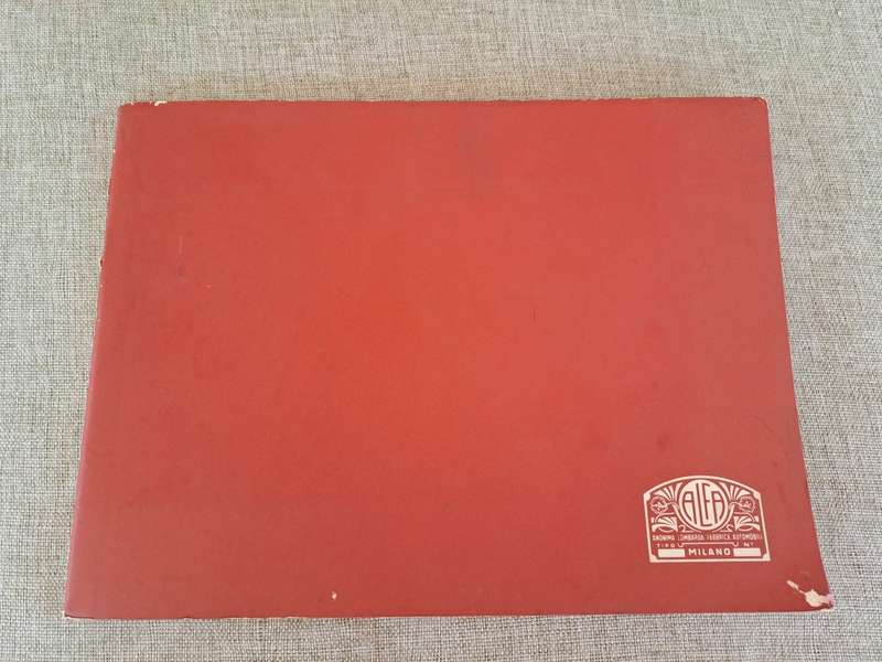 Vintage Alfa Romeo Car Prints / Drawings - 7 prints