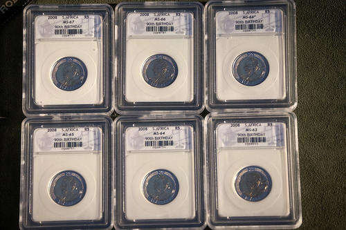 'very nice set, six (6) coins
