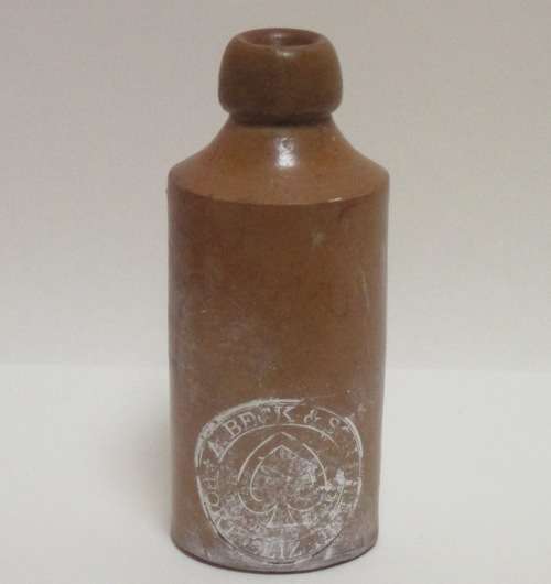 A. BECK & SON PORT ELIZABETH GINGER BEER BOTTLE