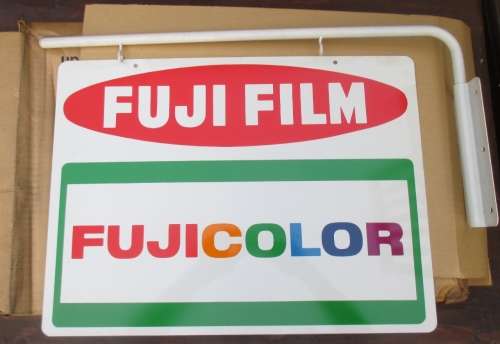 FUJI FILM ADVERTISING SIGN