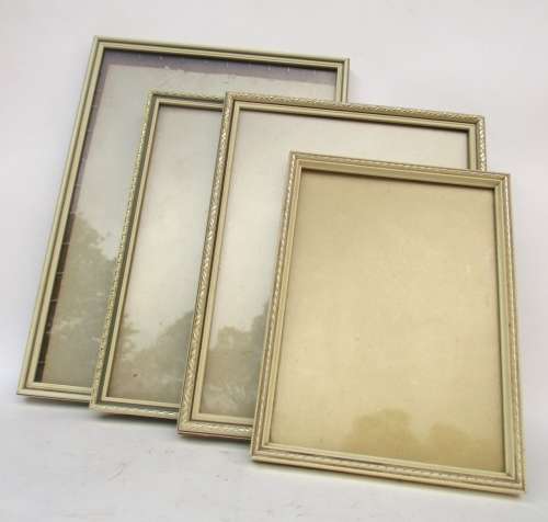 VINTAGE PAINTED WOODEN PICTURE FRAMES