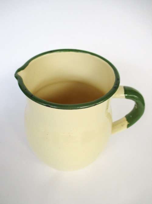 ENAMEL JUG