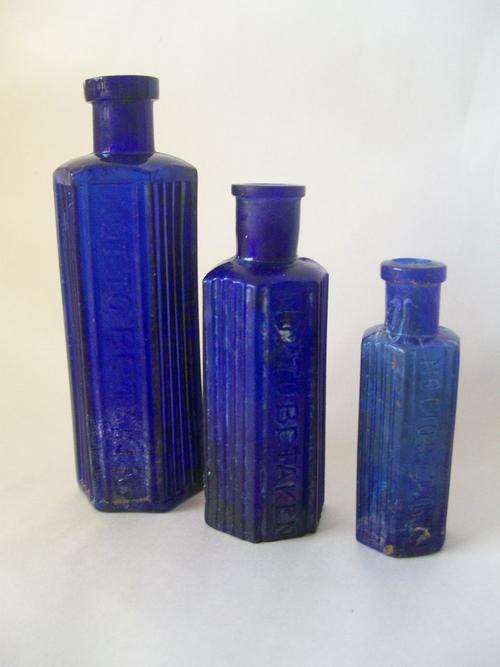 NOT TO BE TAKEN (POISON) BOTTLE X3
