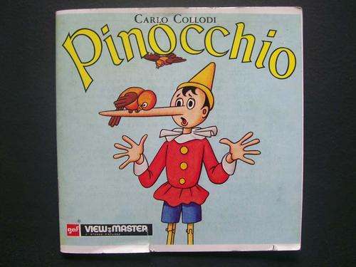 PINOCCHIO VIEW MASTER REELS. 1959