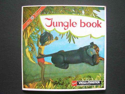 JUNGLE BOOK. VIEW MASTER. 1966