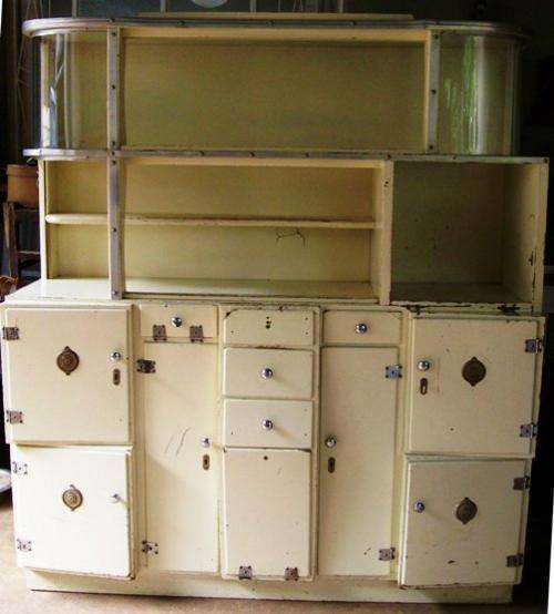 VINTAGE 'KOSKAS' KITCHEN CUPBOARD