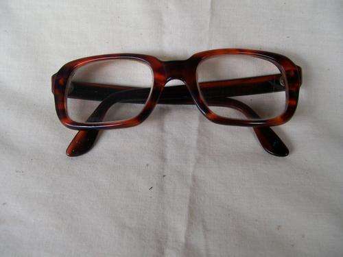 VINTAGE GLASSES / PLASTIC FRAME SPECTACLES / FAUX HORN RIMMED