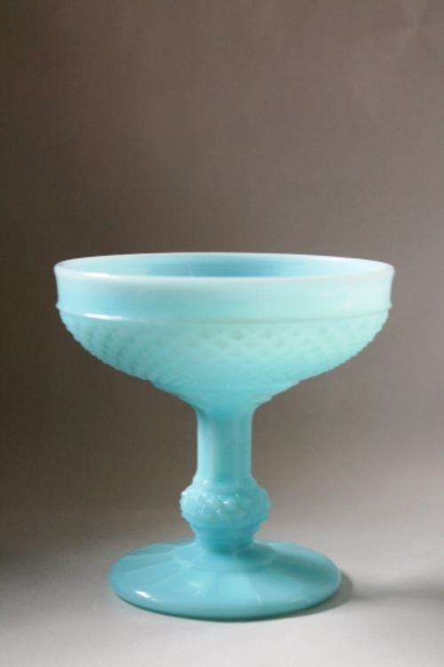 MILK GLASS CANDY DISH