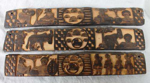 VINTAGE AFRICAN WOOD CARVINGS