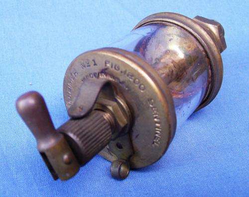 VINTAGE LUNKENHEIMER No.1 GAS/HIT AND MISS ENGINE DRIP OILER