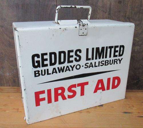 GEDDES LIMITED FIRST AID RHODESIAN BULAWAYO SALISBARY