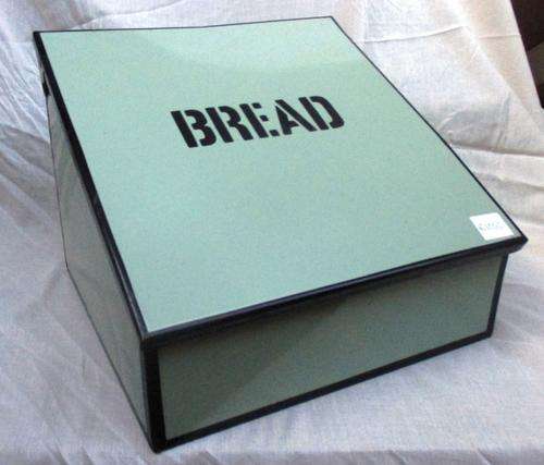 ENAMEL BREAD BIN