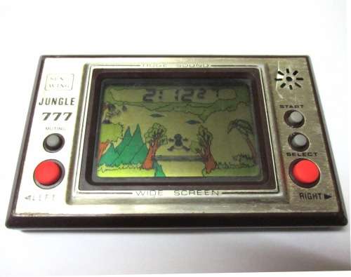 VINTAGE SUN WING/NINTENDO JUNGLE 777 HANDHELD GAME