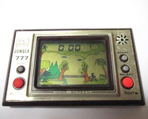 VINTAGE SUN WING/NINTENDO JUNGLE 777 HANDHELD GAME