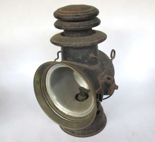 VINTAGE DIETZ PARRAFINE LANTERN/ DRIVING LAMP