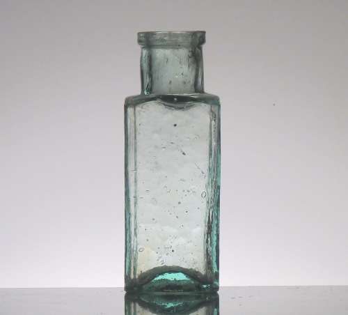 ANTIQUE STRAW HAT POLISH BOTTLE
