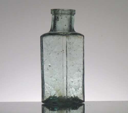 ANTIQUE STRAW HAT POLISH BOTTLE