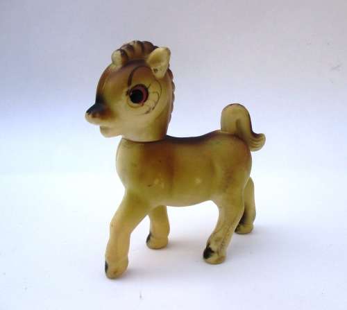 VINTAGE PLASTIC PONY TOY (JAPAN)