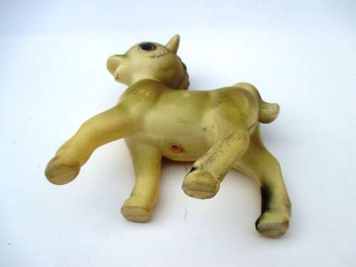 VINTAGE PLASTIC PONY TOY (JAPAN)