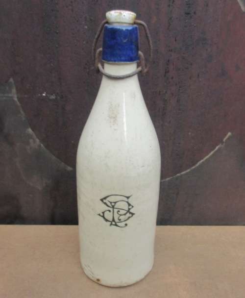 P. SULLIVAN BEACONSFIELD HERB BEER BOTTLE