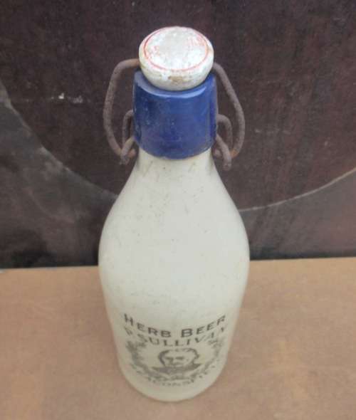 P. SULLIVAN BEACONSFIELD HERB BEER BOTTLE