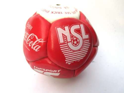VINTAGE COCA COLA NSL TOPSPORT MINI SOCCER BALL