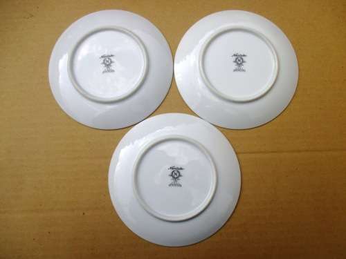 NORITAKE 6901 SIDE/CAKE PLATES  x3