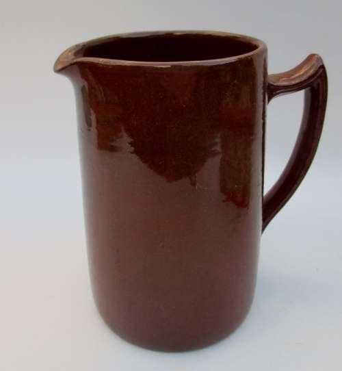 ANTIQUE STONEWARE MILK JUG