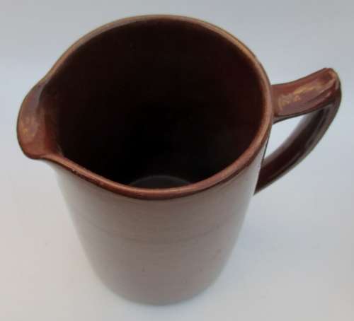 ANTIQUE STONEWARE MILK JUG