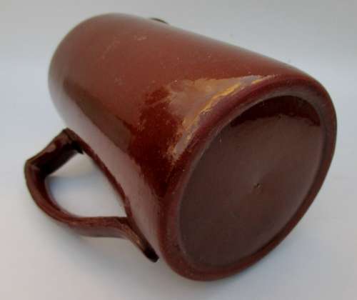 ANTIQUE STONEWARE MILK JUG