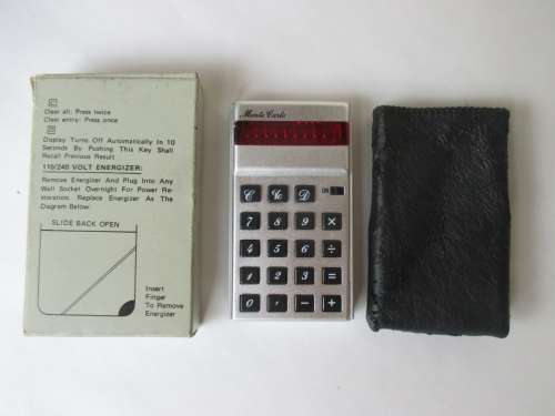 VINTAGE MONTE CARLO CALCULATOR