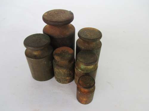 BRASS SCALE WEIGHTS