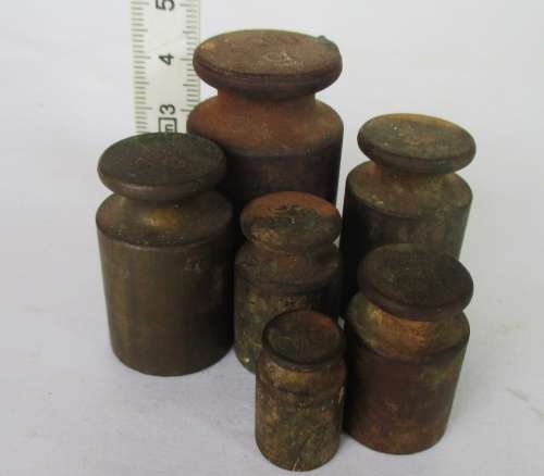 BRASS SCALE WEIGHTS