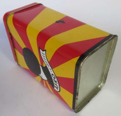 VINTAGE AFRO COFFEE TIN