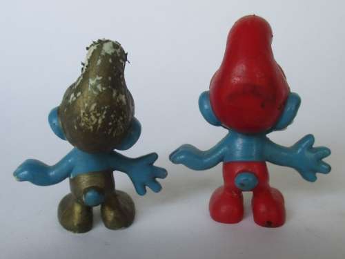 VINTAGE SMURFS x2