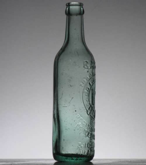 10oz CASTLE MINERAL WATER and ICE WORKS JHB BOTTLE