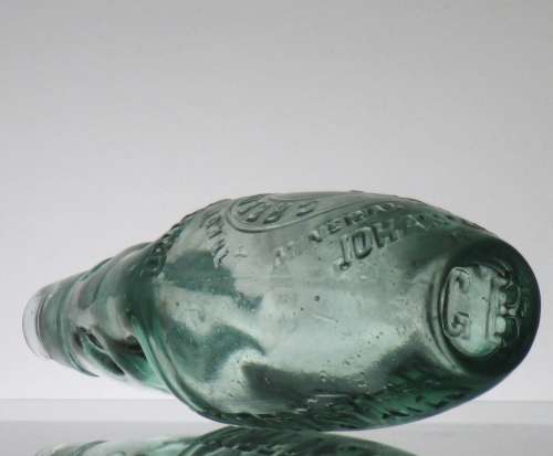 UNITED STATES MINERAL WATER WORKS JHB SKITTLE CODD BOTTLE
