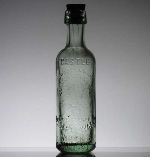 CASTLE MINERAL WATER WORKS JHB BOTTLE