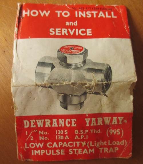 STEAM TRAP NOS