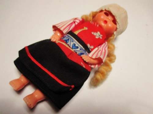 VINTAGE PLASTIC DOLL