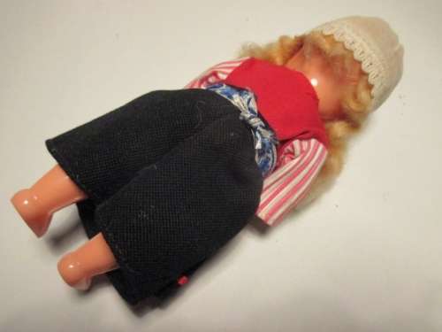 VINTAGE PLASTIC DOLL