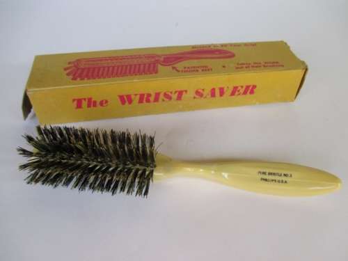 VINTAGE PHILLIPS HAIR BRUSH BRISTLE