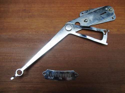GRAMOPHONE SPEED IDICATOR PLATES