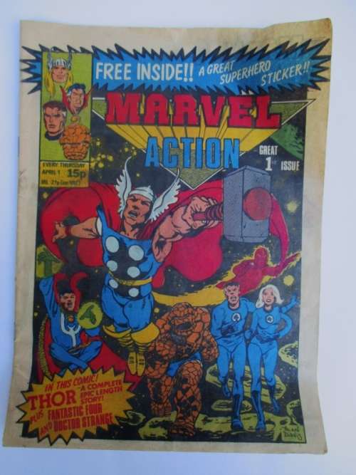 Vintage Marvel Action Book