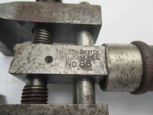 VINTAGE HAND VICE The LS STARETT Co. USA No.85